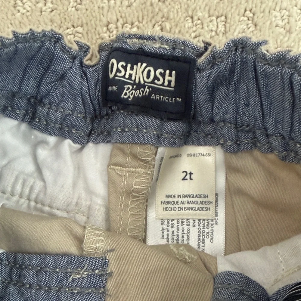 OshKosh B'gosh Tan Toddler Shorts